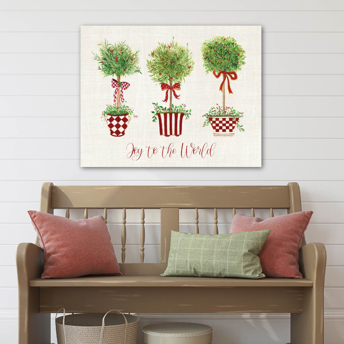 Joy to the World II Gallery-Wrapped Canvas Wall Art