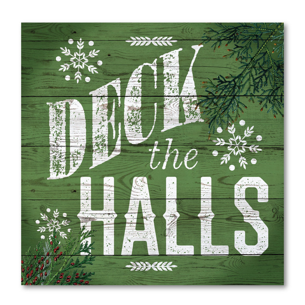 Deck the Halls Gallery-Wrapped Canvas Wall Art
