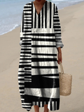 Rosalind | Stilvolles Kleid mit abstraktem Muster