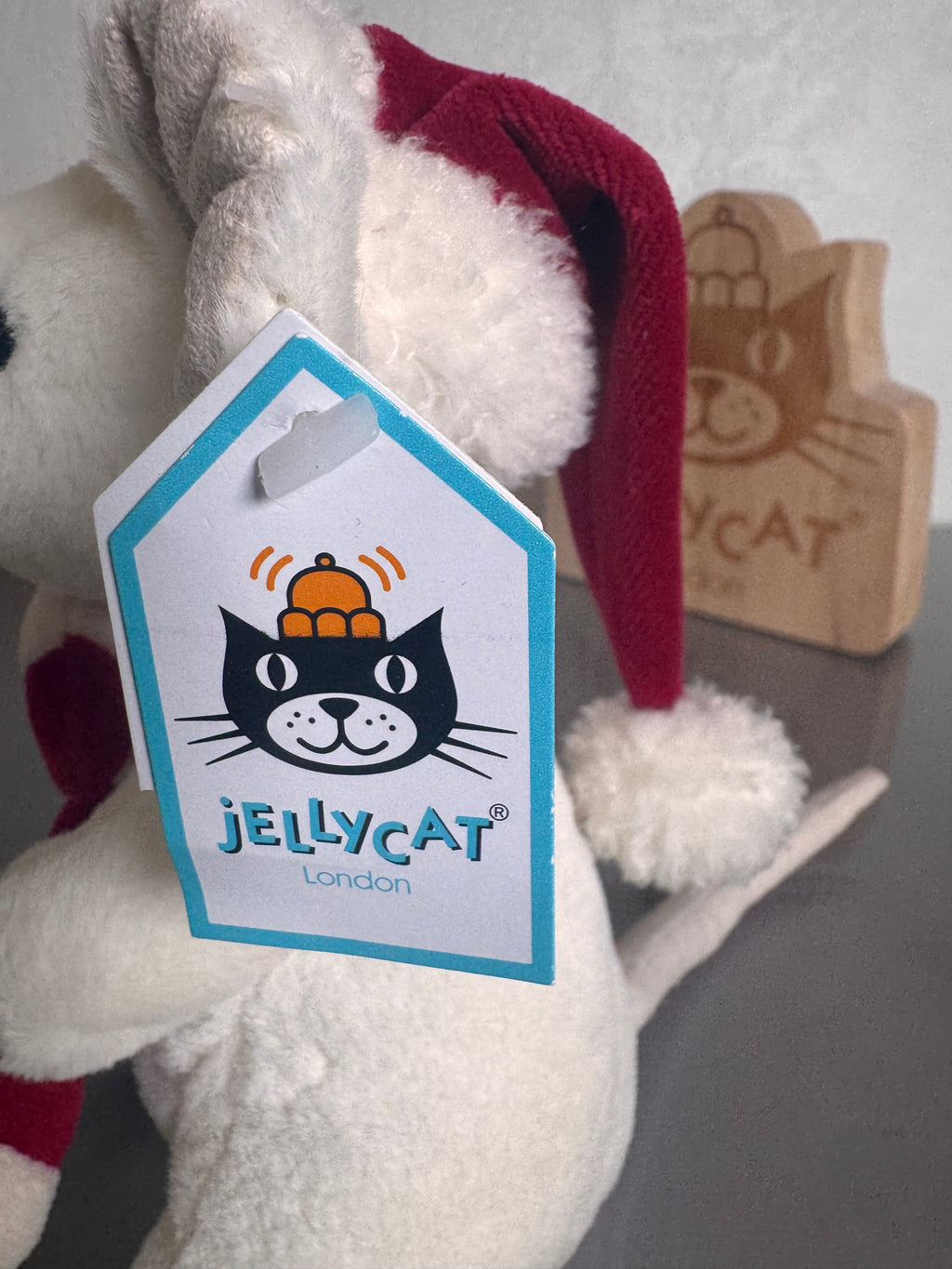 Jellycat Merry Mouse With Candy Cane