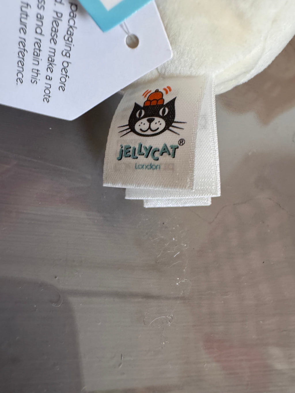 Jellycat Cream Chicklette