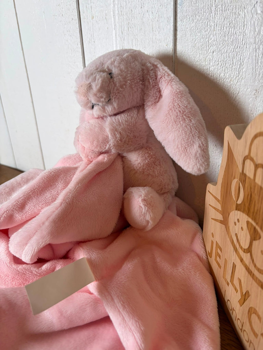 Jellycat Baby Pink Bunny Blanket - Never released