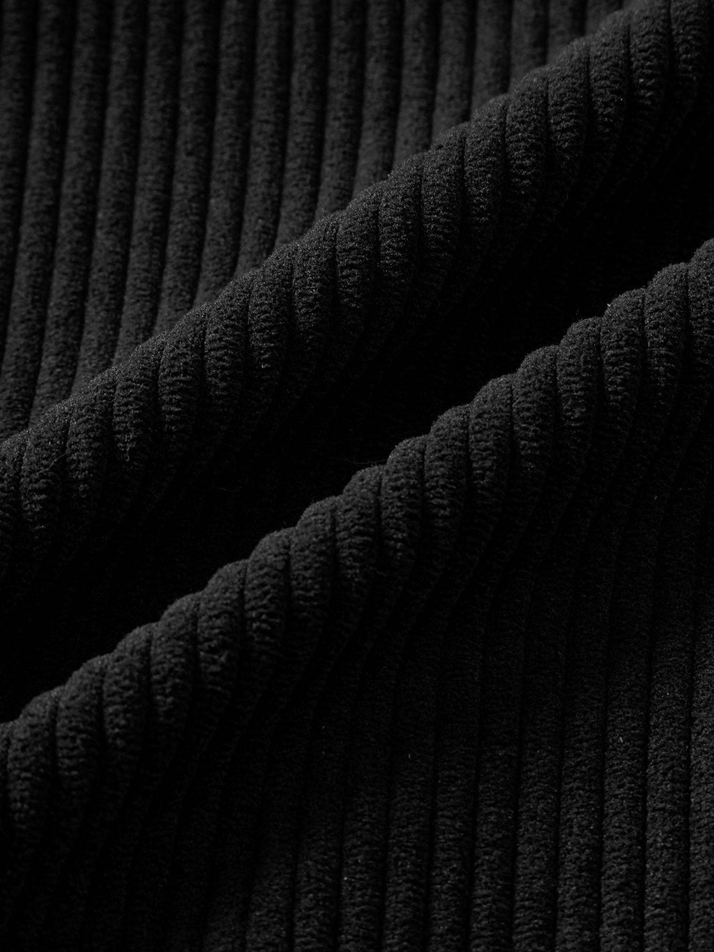 Corduroy Zip-Up Hoodie