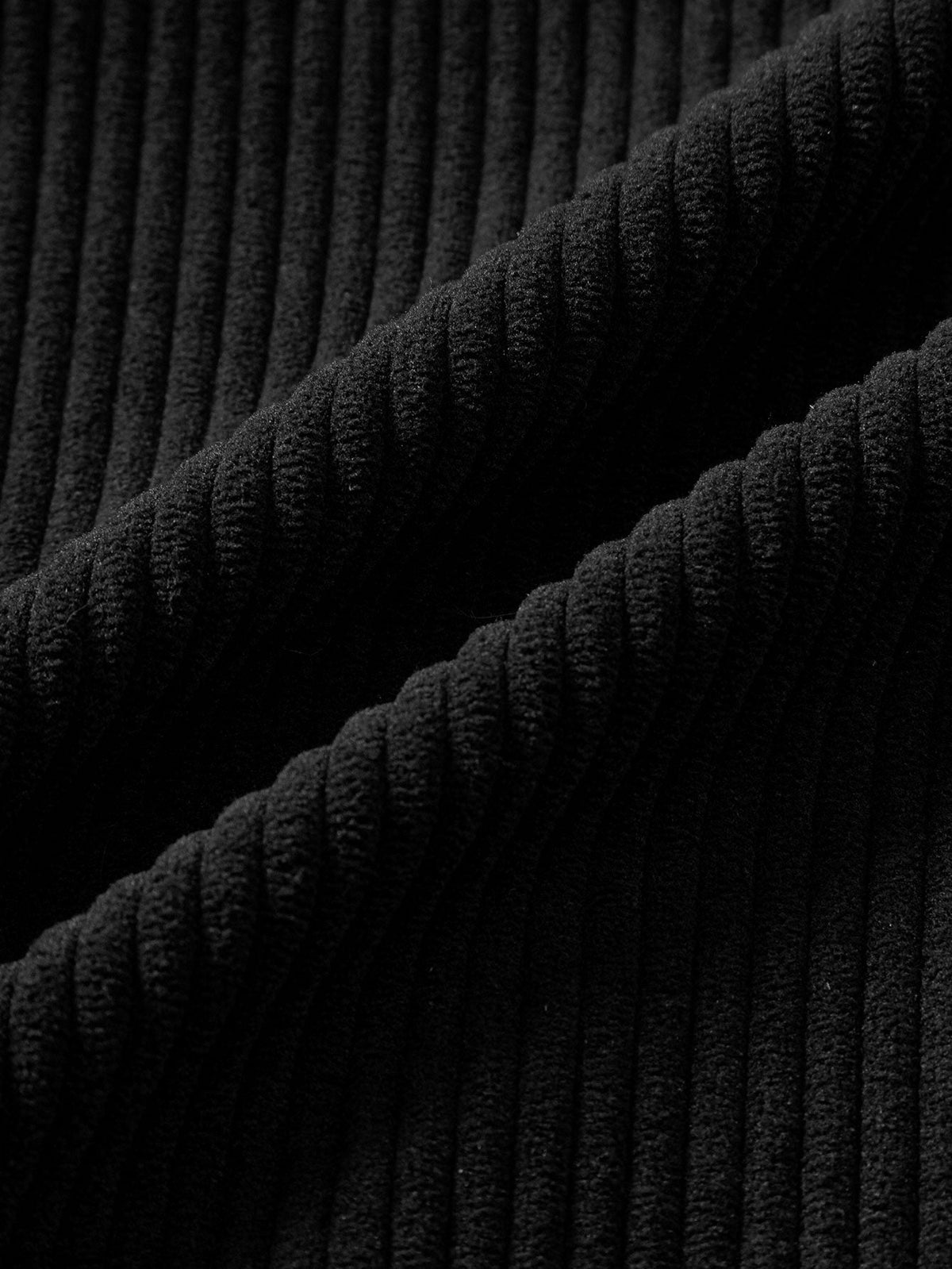 Corduroy Zip-Up Hoodie