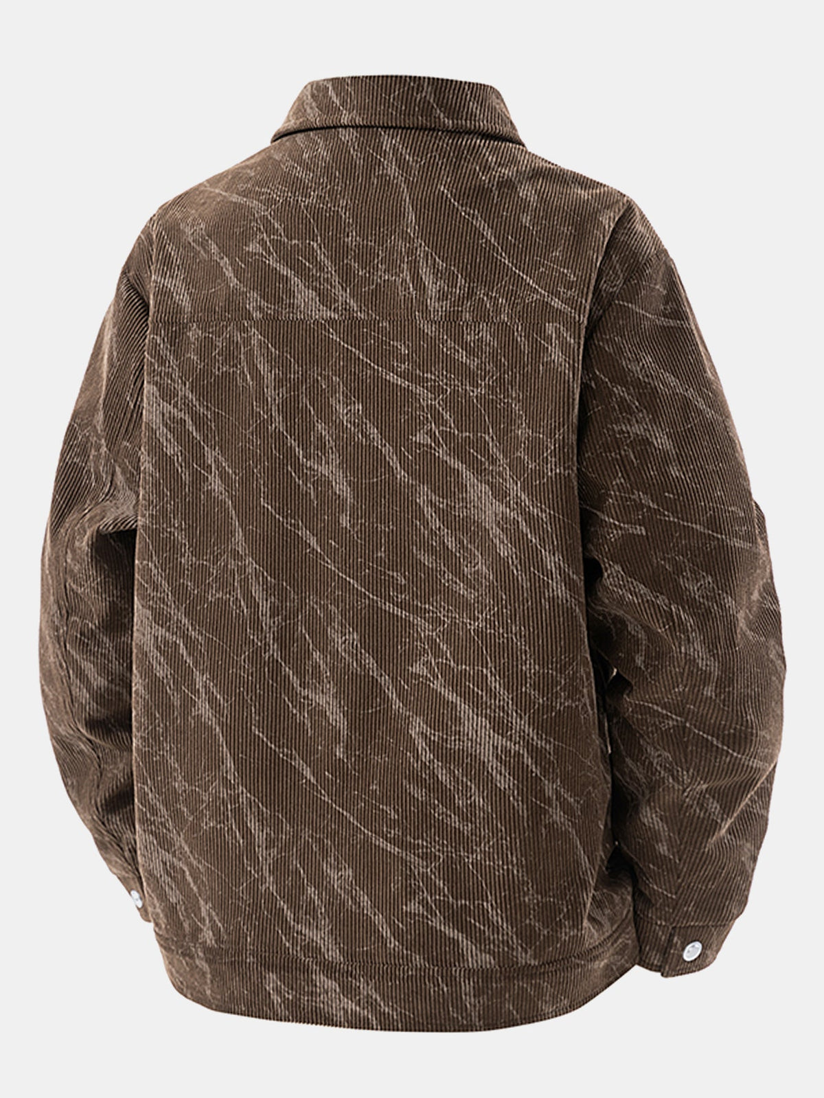 Marble Print Corduroy Jacket