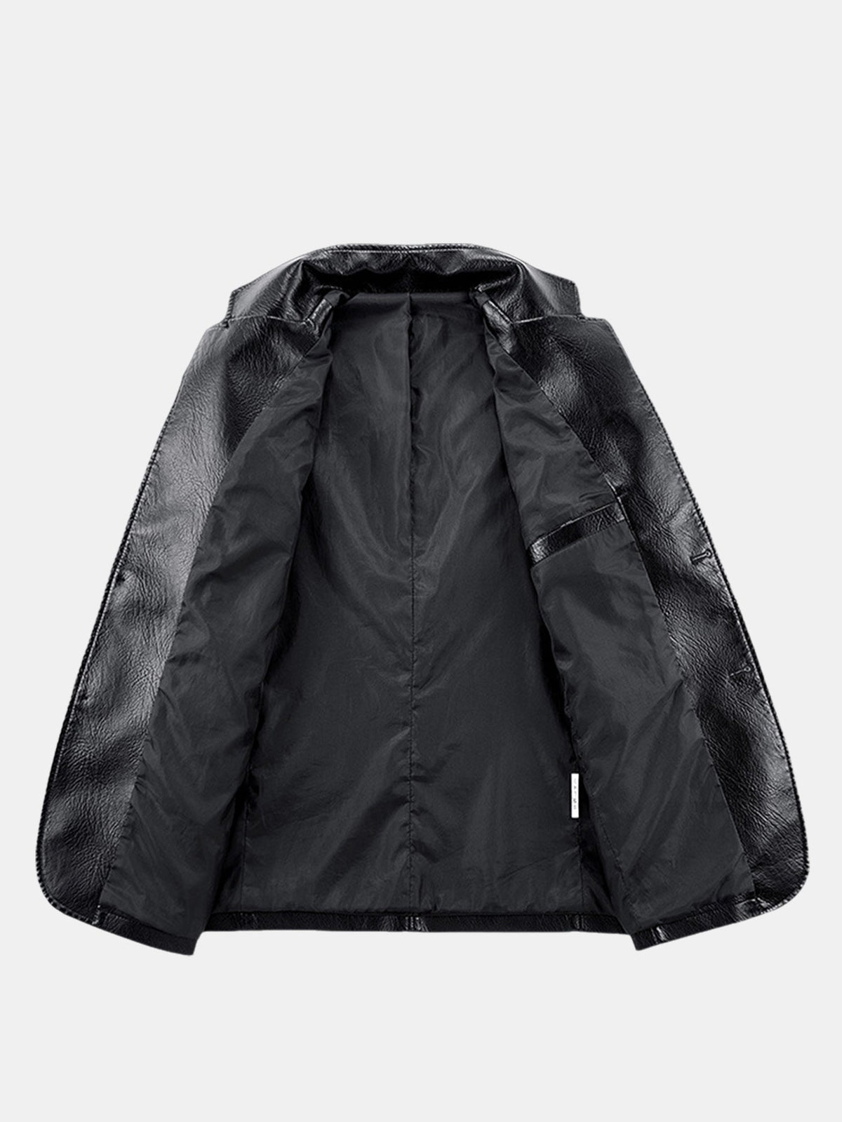 PU Leather Blazer