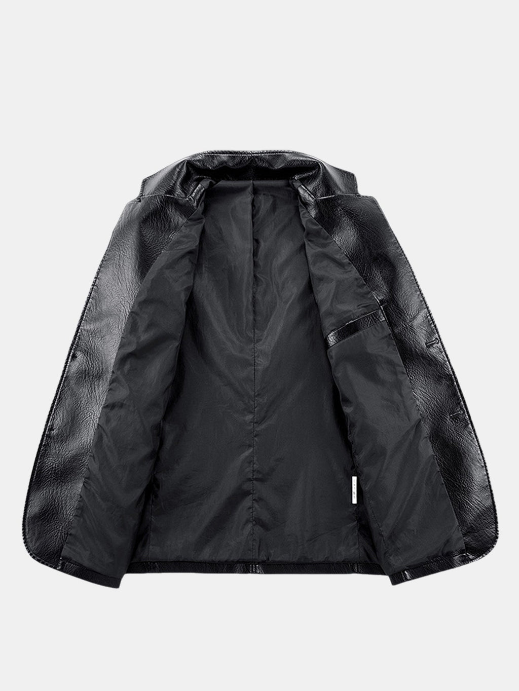 PU Leather Blazer