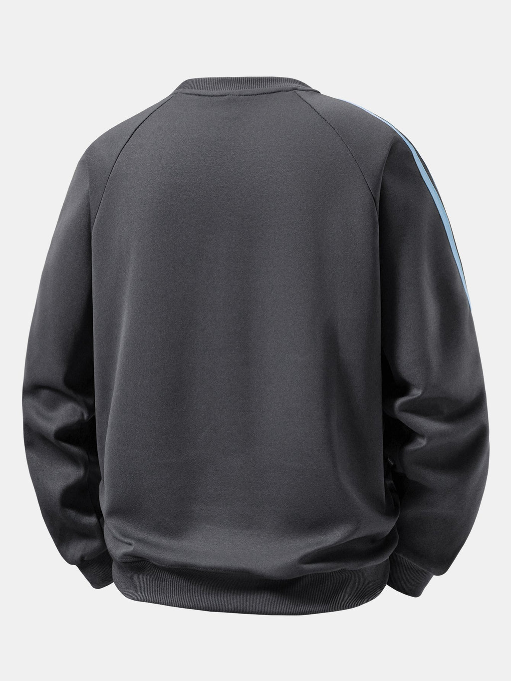 Contrast Stripe Raglan Sweatshirt