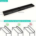 Silicone Stove Organizer Rack with Suction Cups, Heat-Resistant, Spice Holder for Kitchen Countertop