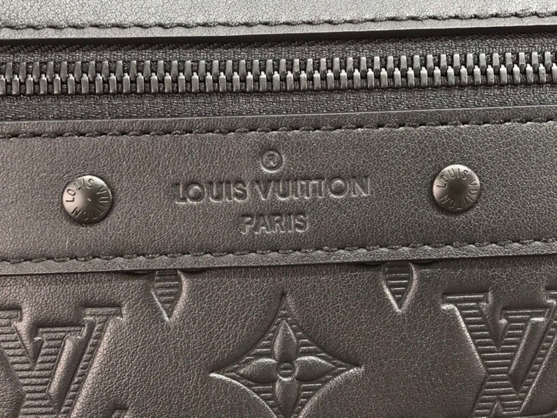 Louis Vuitton Discovery Backpack PM – Black Monogram Shadow Embossed Leather