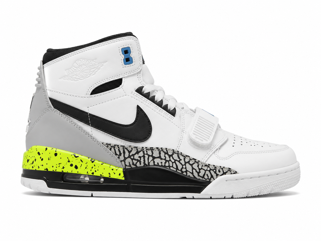 Air Jordan Legacy 312 Volt Laser Blue – White / Black / Volt / Grey