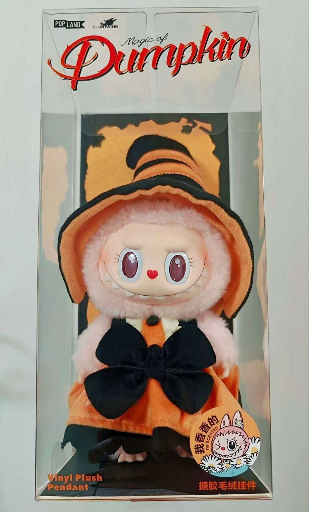 POPLAND Mokoko Halloween Magic of Pumpkin Vinyl Plush