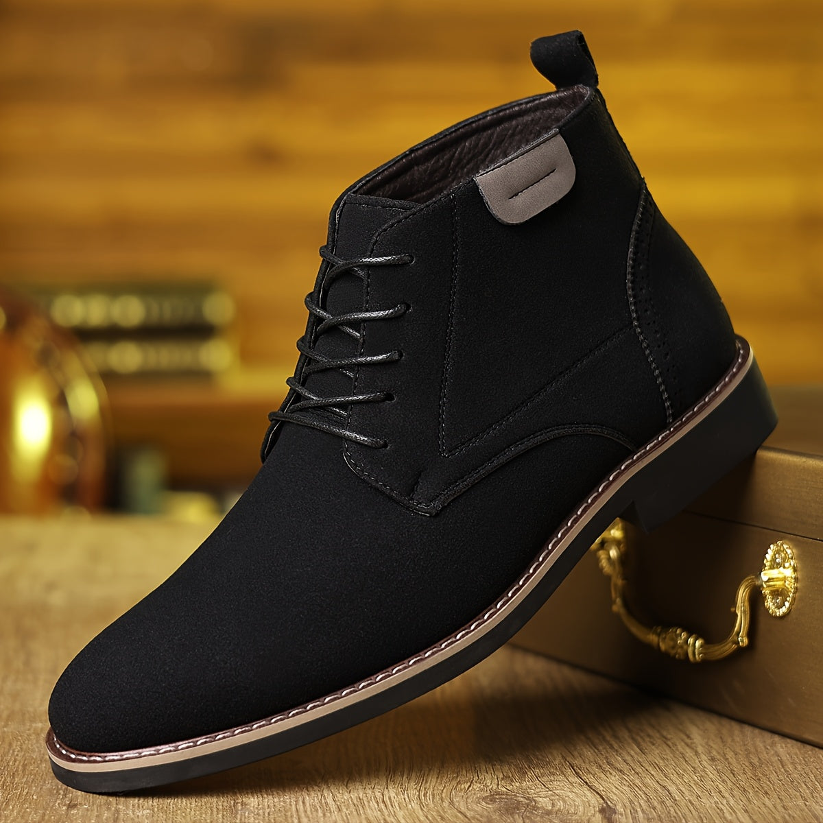 Alexander | Refined Lace-Up Ankle Boots