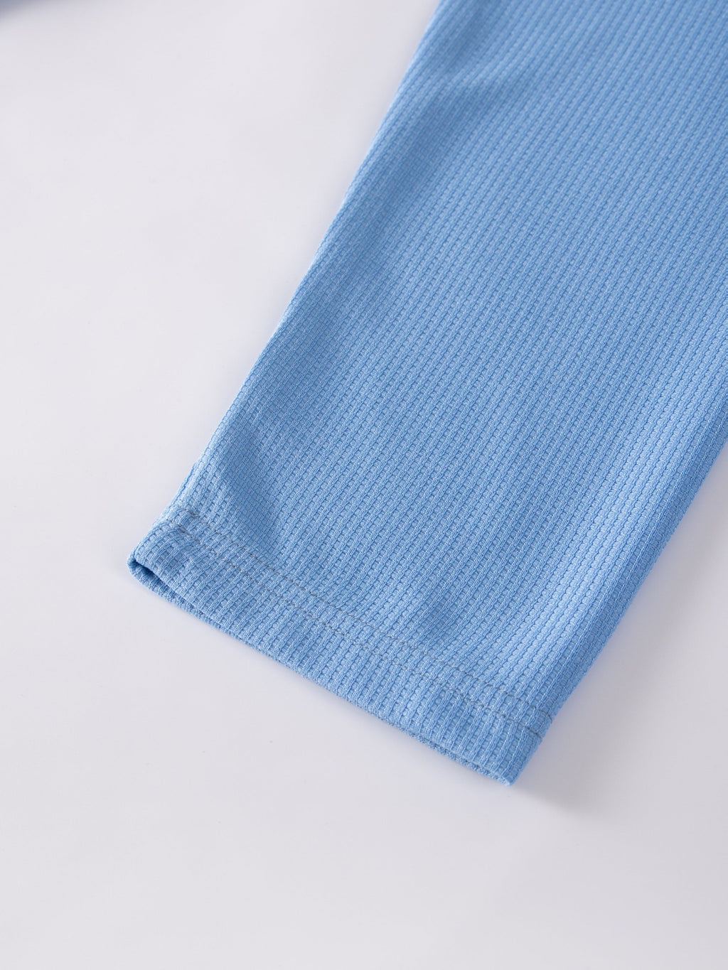 Frederick | Langarmshirt in strukturierter Waffelstrick-Optik