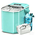 Countertop Ice Maker Per Day - 9 Ice Cubes Ready in 6 Minutes, Portable Ice Machine with Self-Cleaning