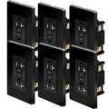GFCI Outlet 20 Amp Tamper Resistant WR Weather Resistant with Wall Plate ETL Listed for Home Cooking, Dining and Outdoor Meals