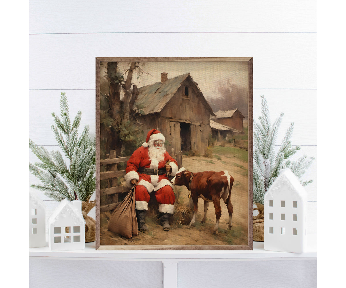 Kendrick Home Santa Farm Visit