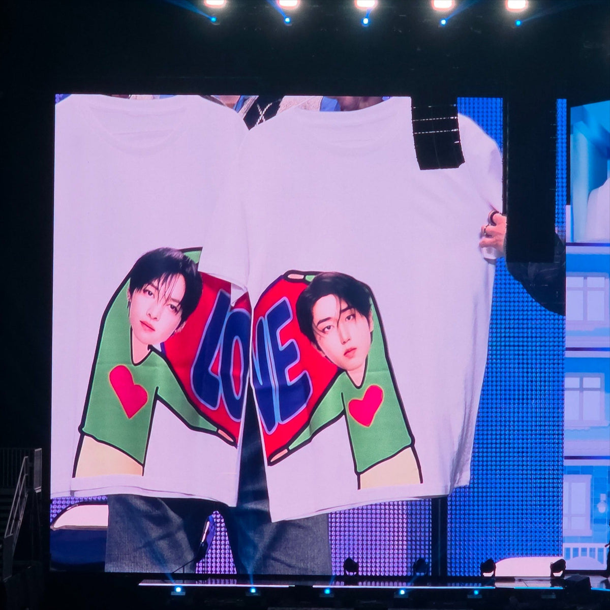 Lee Know and Han Matching Couple T-Shirts - view 2