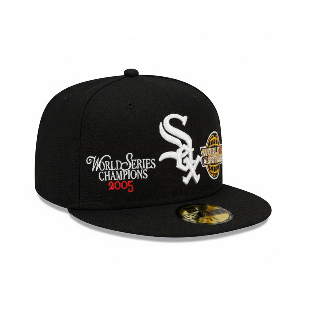 New Era Chicago White Sox 2005 World Series Champions 59FIFTY Fitted Cap – Black