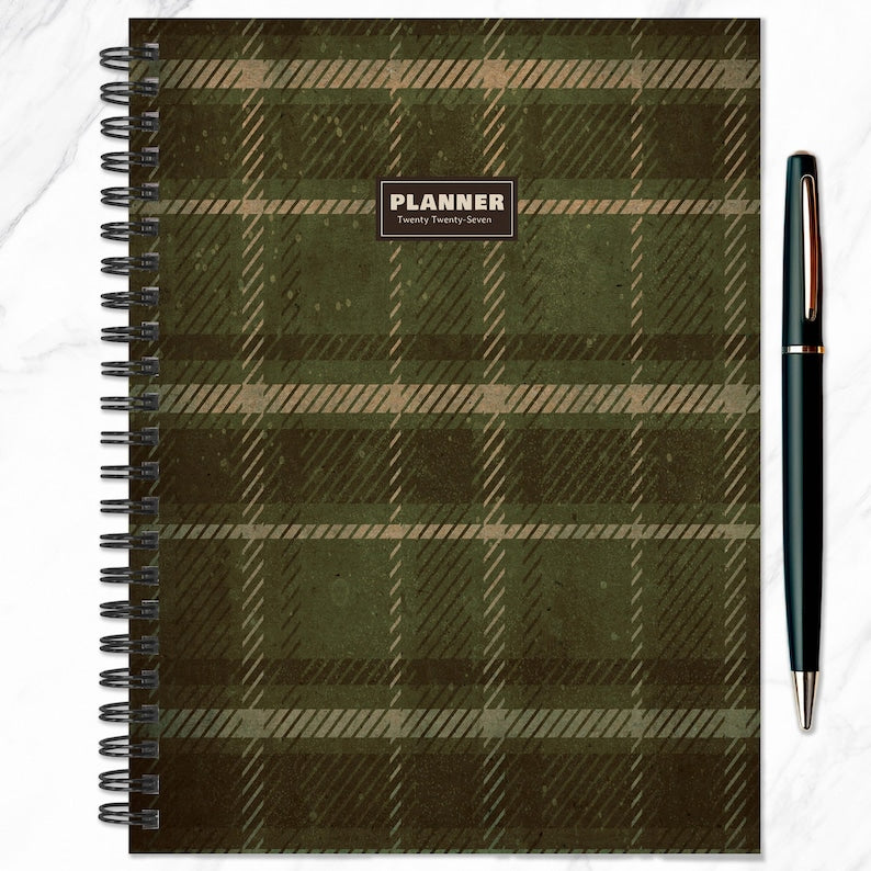 2027 Rugged Patch Medium Weekly Monthly Planner