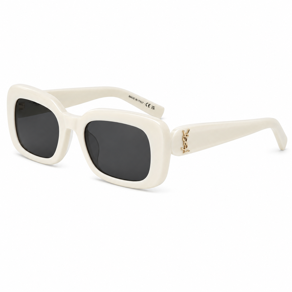 Saint Laurent SL 534 Sunrise Rectangle Acetate Sunglasses