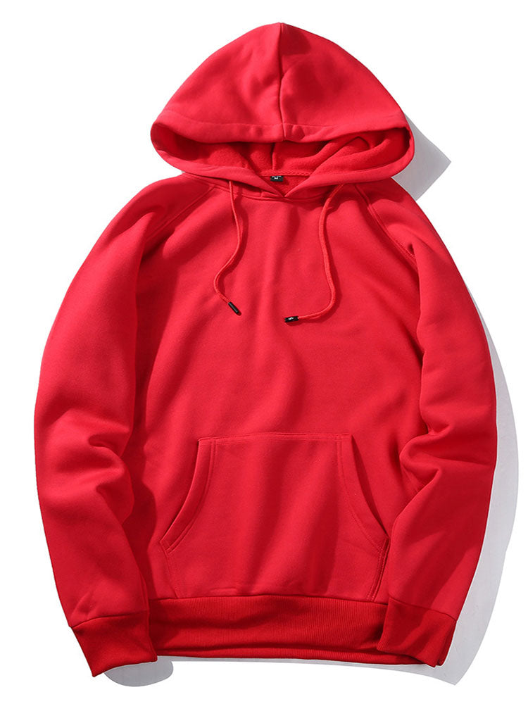 Kapuzenpullover mit Schriftzug auf dem Rücken