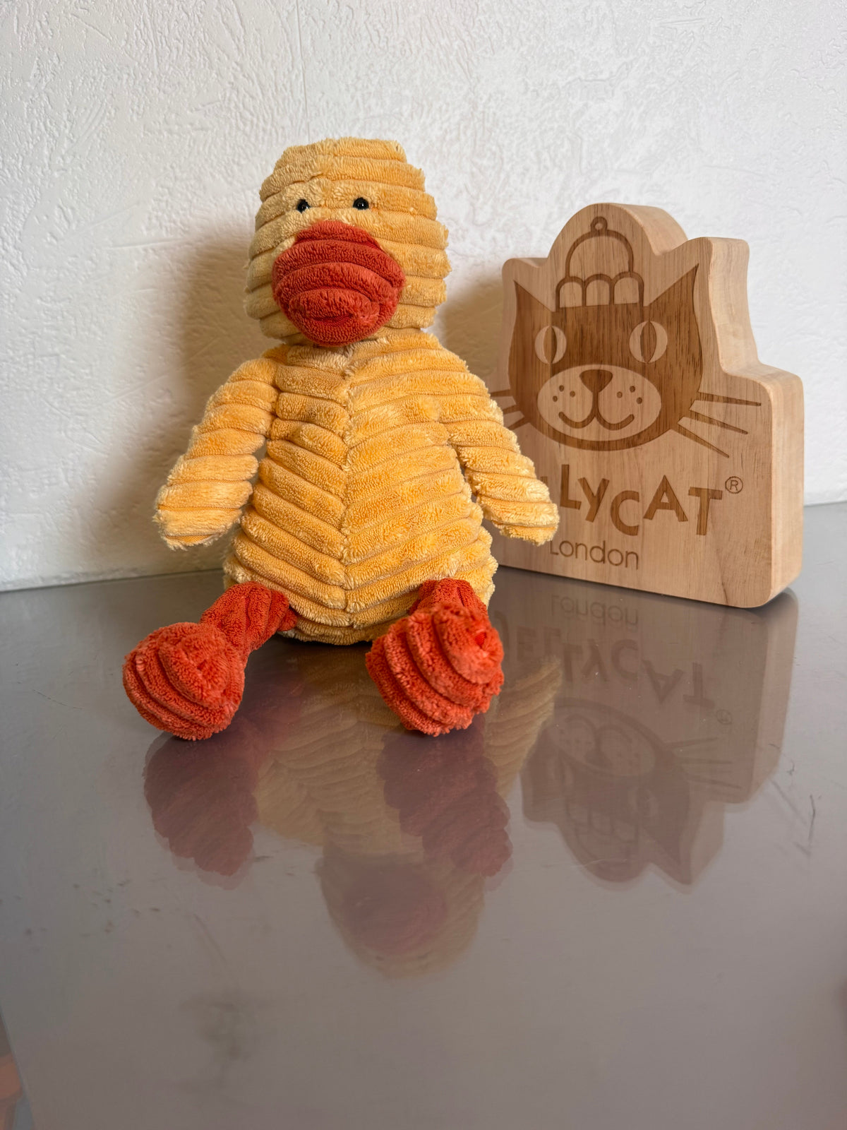 Jellycat Small Cordy Roy Duck - Defected Tag