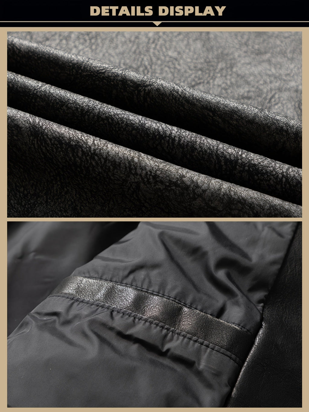 Hartley | Vintage-Bikerjacke im Used-Look