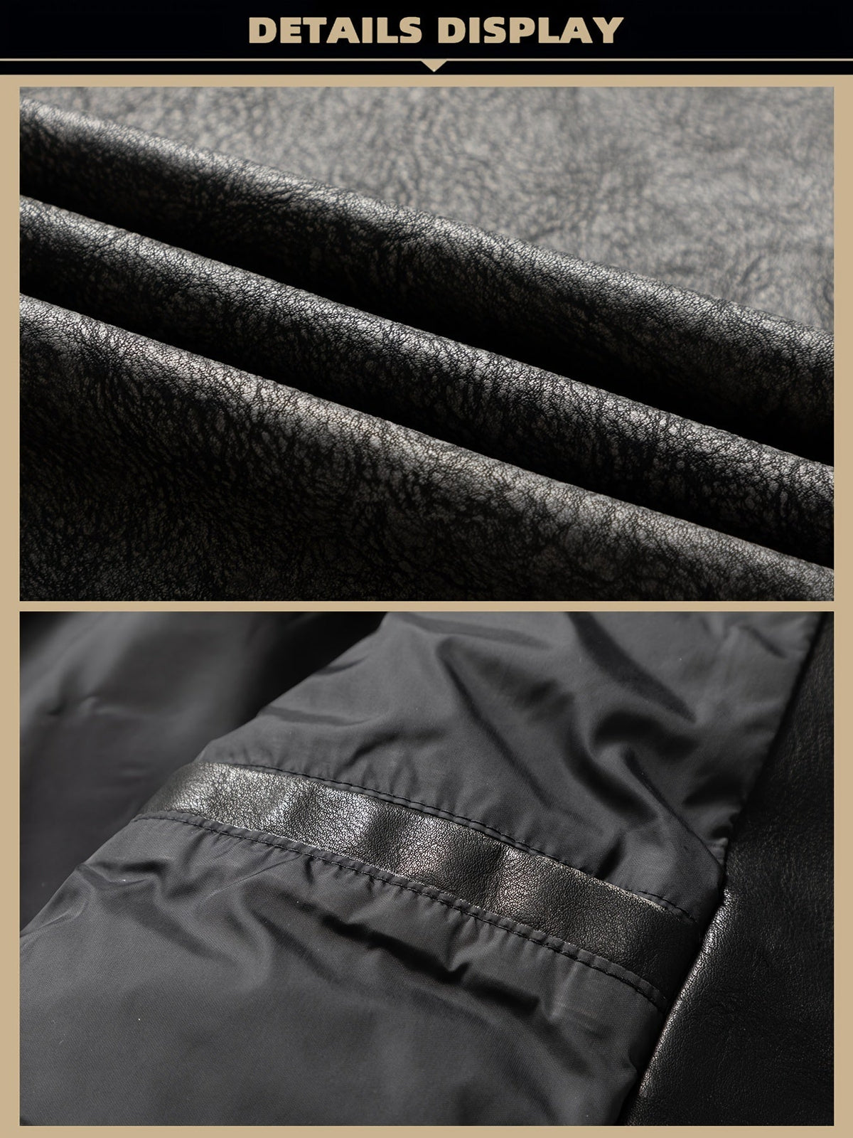 Hartley | Vintage-Bikerjacke im Used-Look
