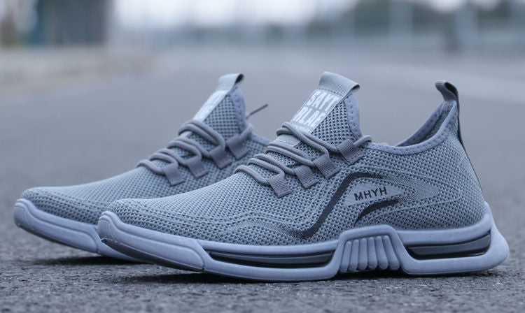 Summer New Breathable Men's Shoes Mesh Running Sports Shoes For Men