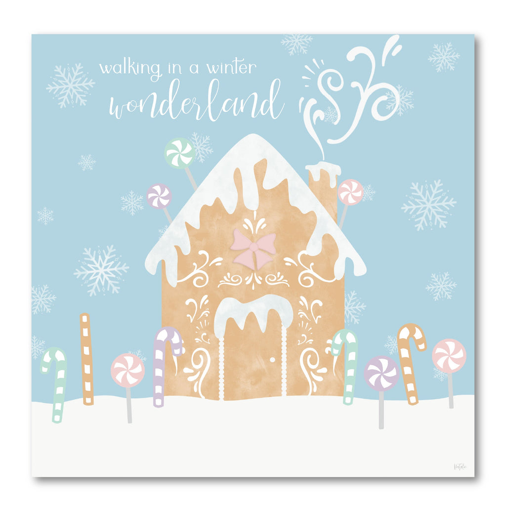 Gingerbread House I Gallery-Wrapped Canvas Wall Art