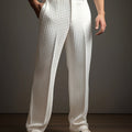 Vaughn | Textured Wide-Leg Trousers