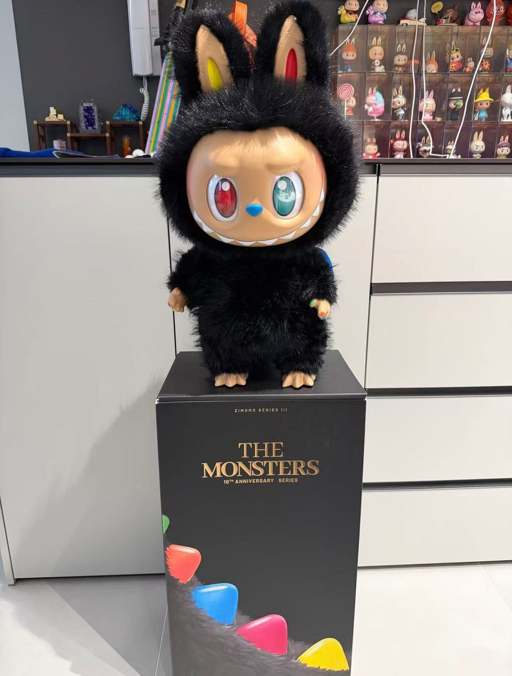 The Monsters 10th Anniversary Series Zimomo Vinyl Plush Doll