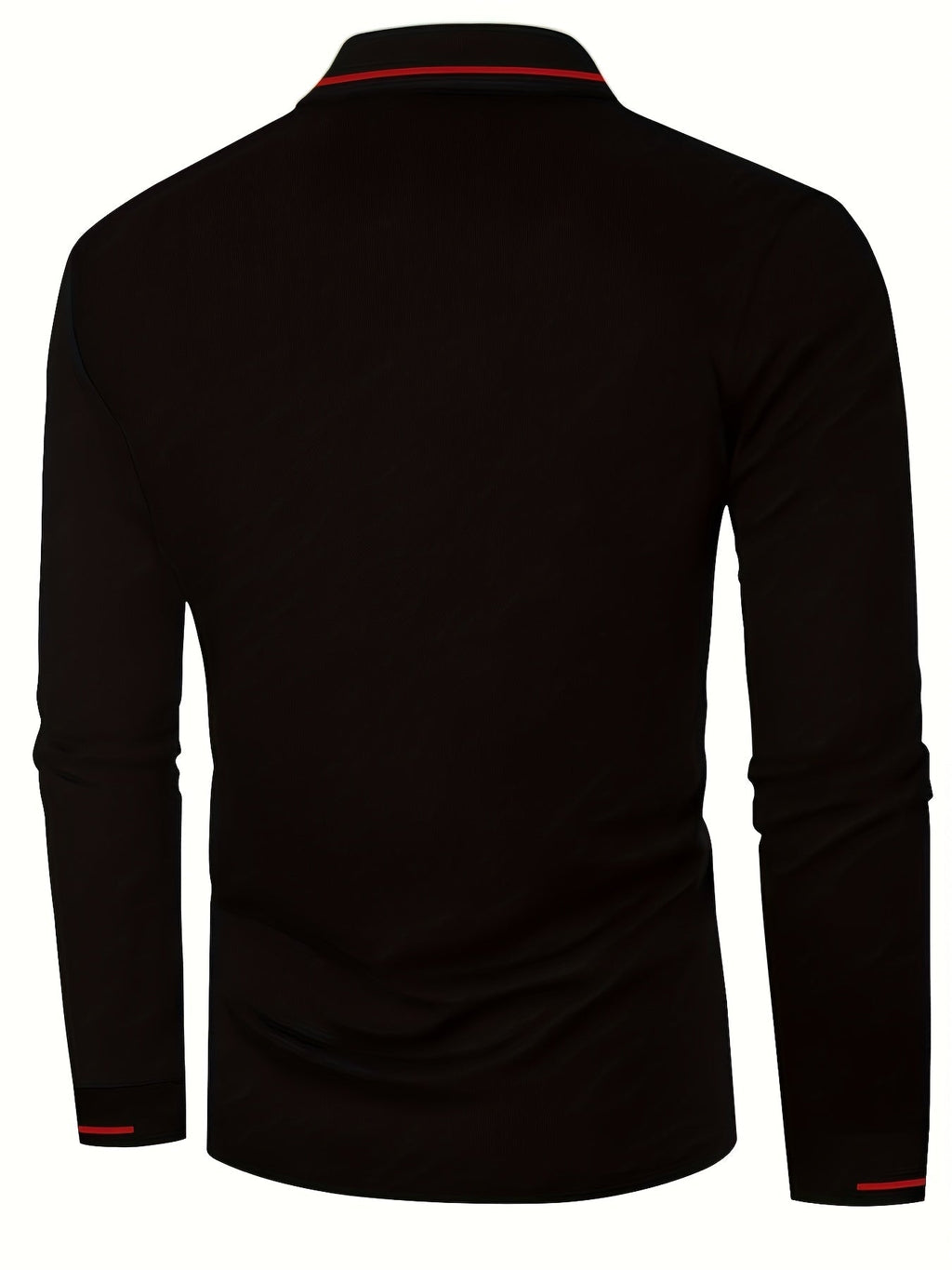 Reginald | Refined Long-Sleeve Polo Shirt