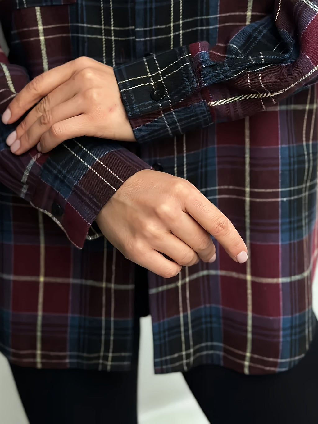 Danica | Longline Checked Shirt