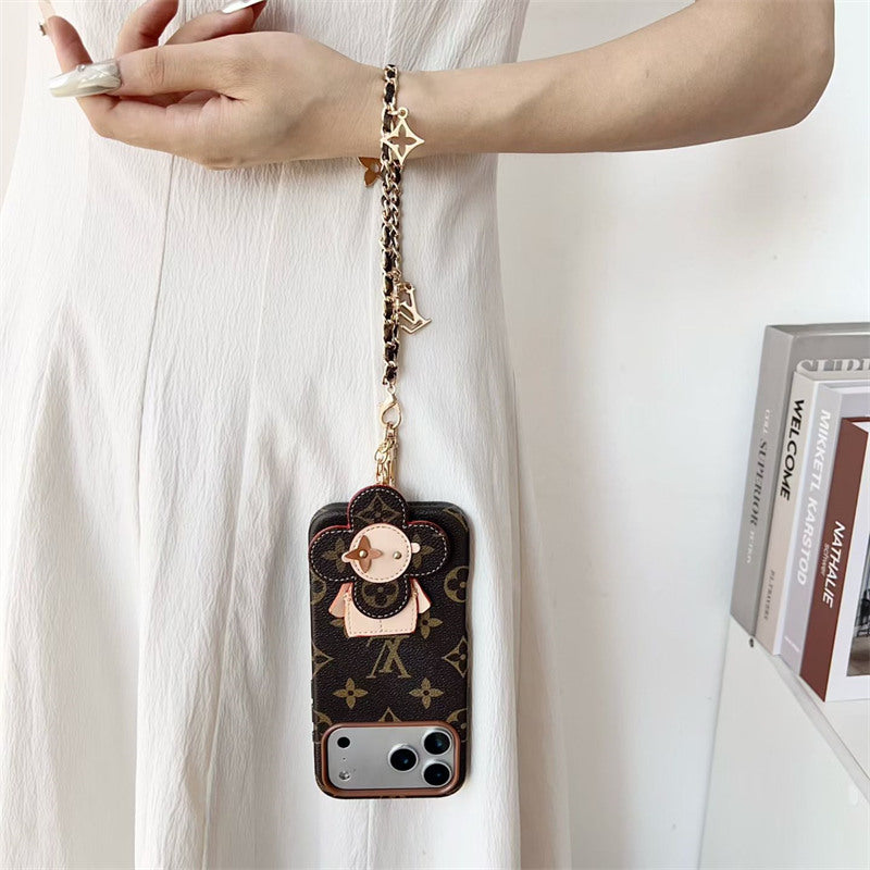 Louis Vuitton Hülle mit Trageriemen für iPhone 13–18 Pro & Pro Max