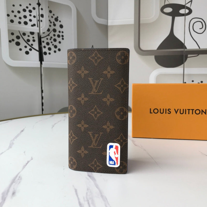 Louis Vuitton x NBA Brazza Wallet – Monogram Brown