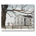 A Little Snow House Gallery-Wrapped Canvas Wall Art