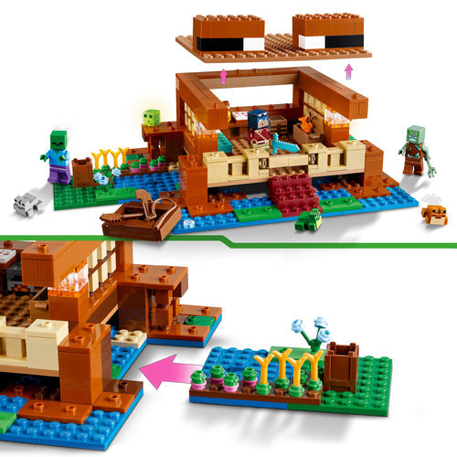 21256 LEGO Minecraft La maison de la grenouille