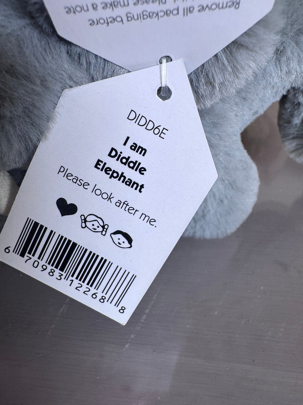 Jellycat Diddle Elephant