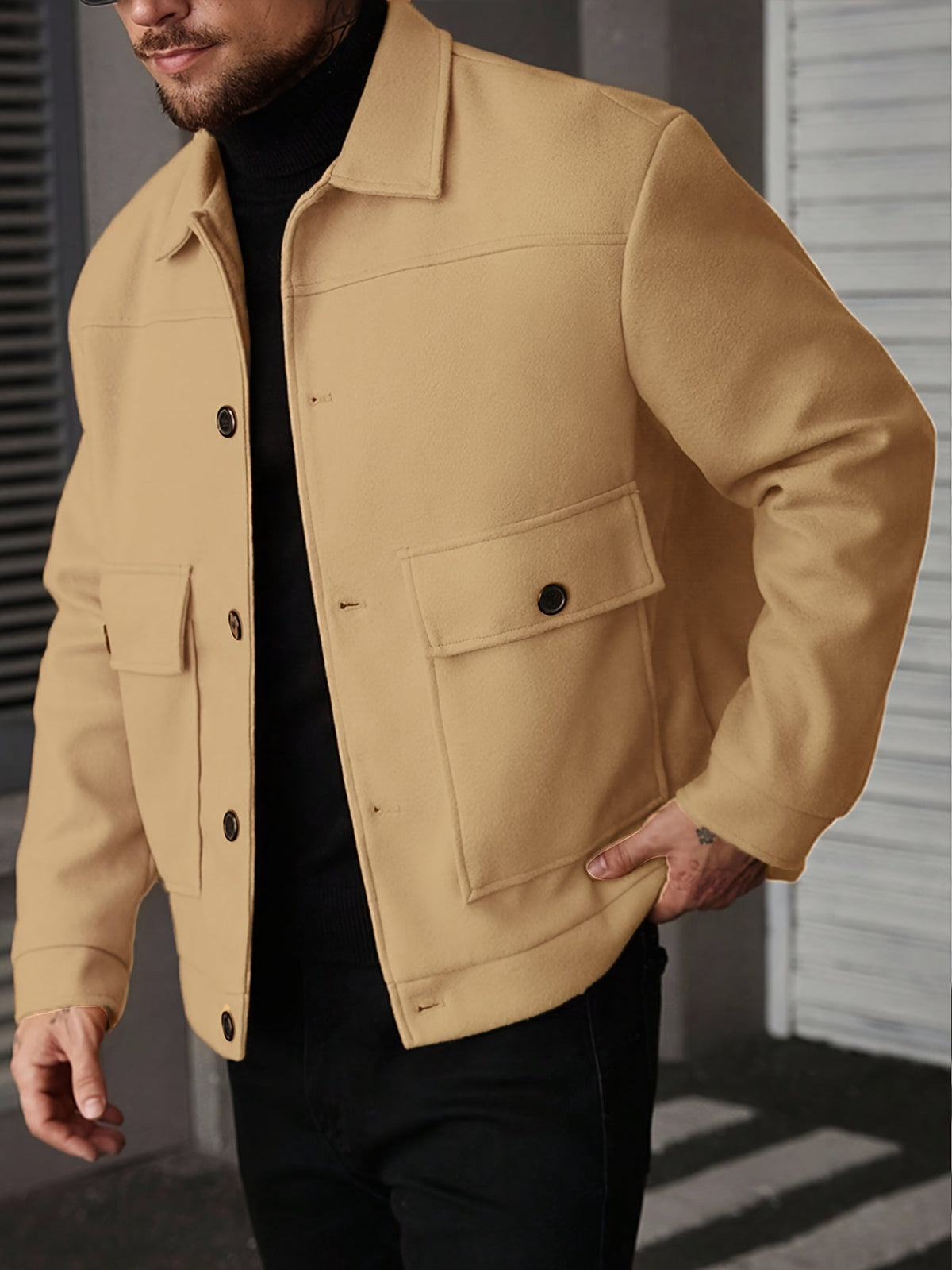 Ellery | Strukturiertes Overshirt-Jacke