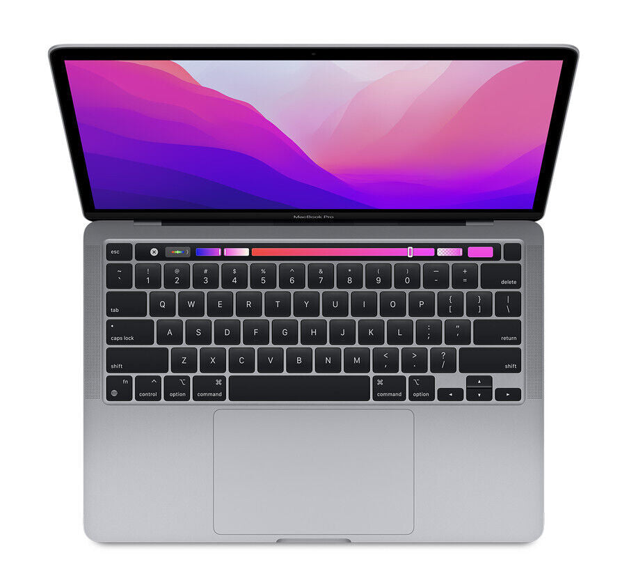 13 Inch Macbook Pro Touch Bar A1706 | 4.0GHz Turbo i7 | Space Gray | Monterey | Warranty