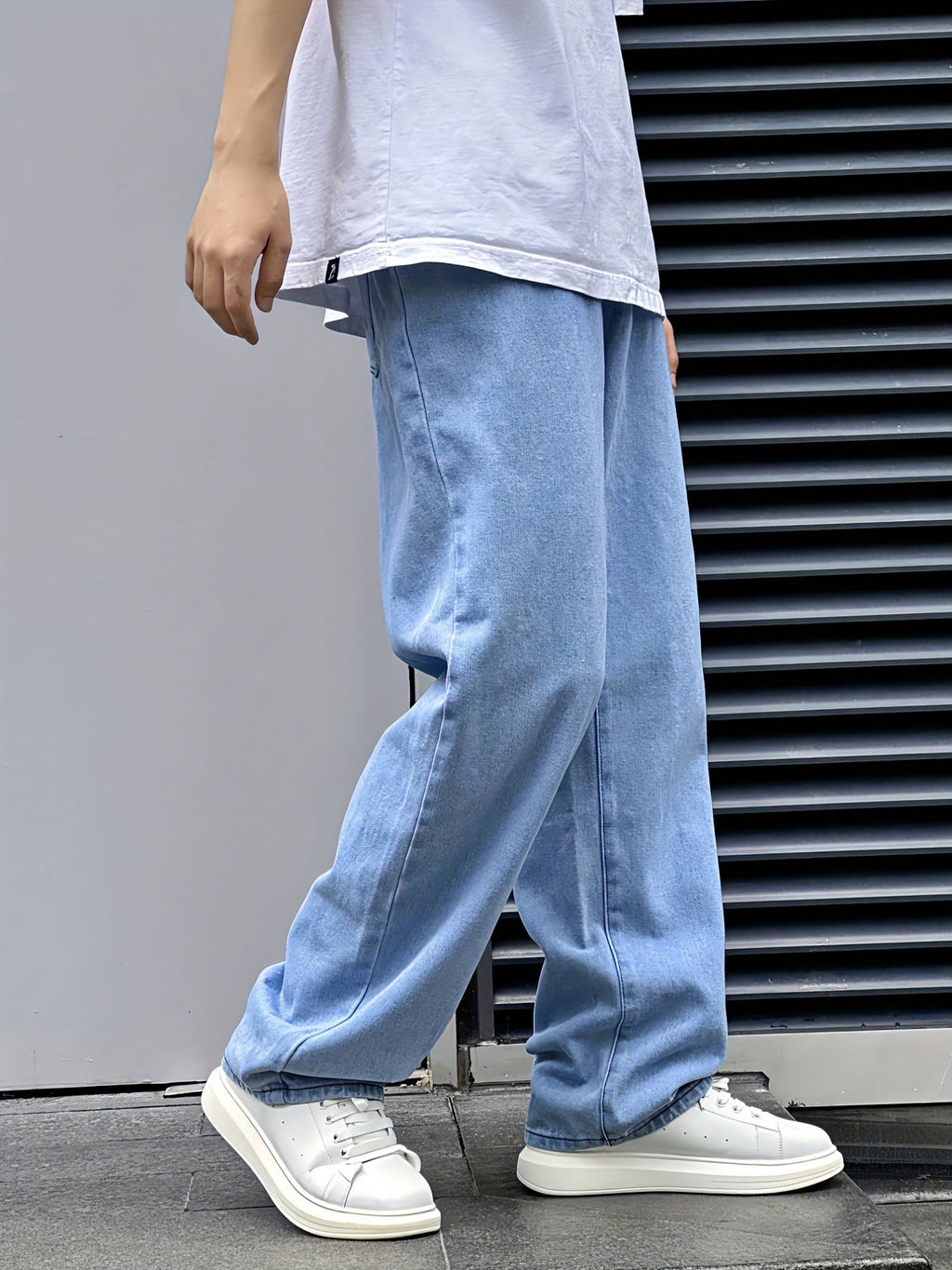 Dexter | Entspannte Wide-Leg-Jeans