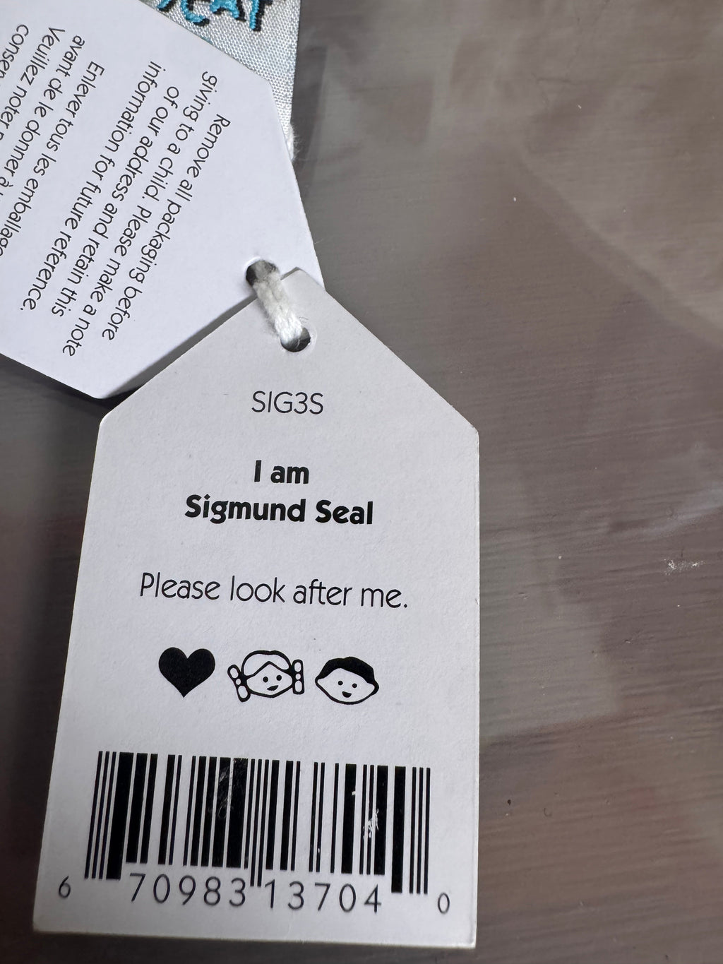 Jellycat Sigmund Seal