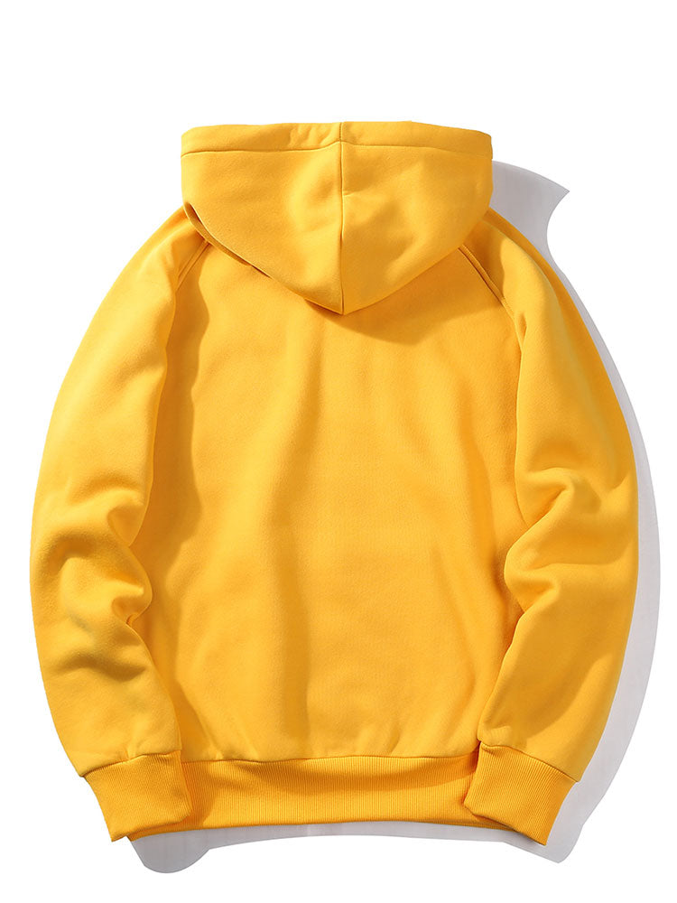 Kapuzenpullover mit New York-Flaggen-Print