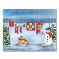 Holiday Laundry Gallery-Wrapped Canvas Wall Art