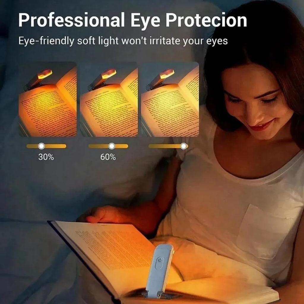 Mini Rechargeable Reading Clip Light