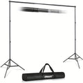 Balloon Projector Backdrop Stand 10x7Ft Adjustable with Carrying Bag, Background Support System for Photography, Events, Weddings, Party Decoration & Projector Display
