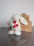 Jellycat Bunny Holding A Candy Cane