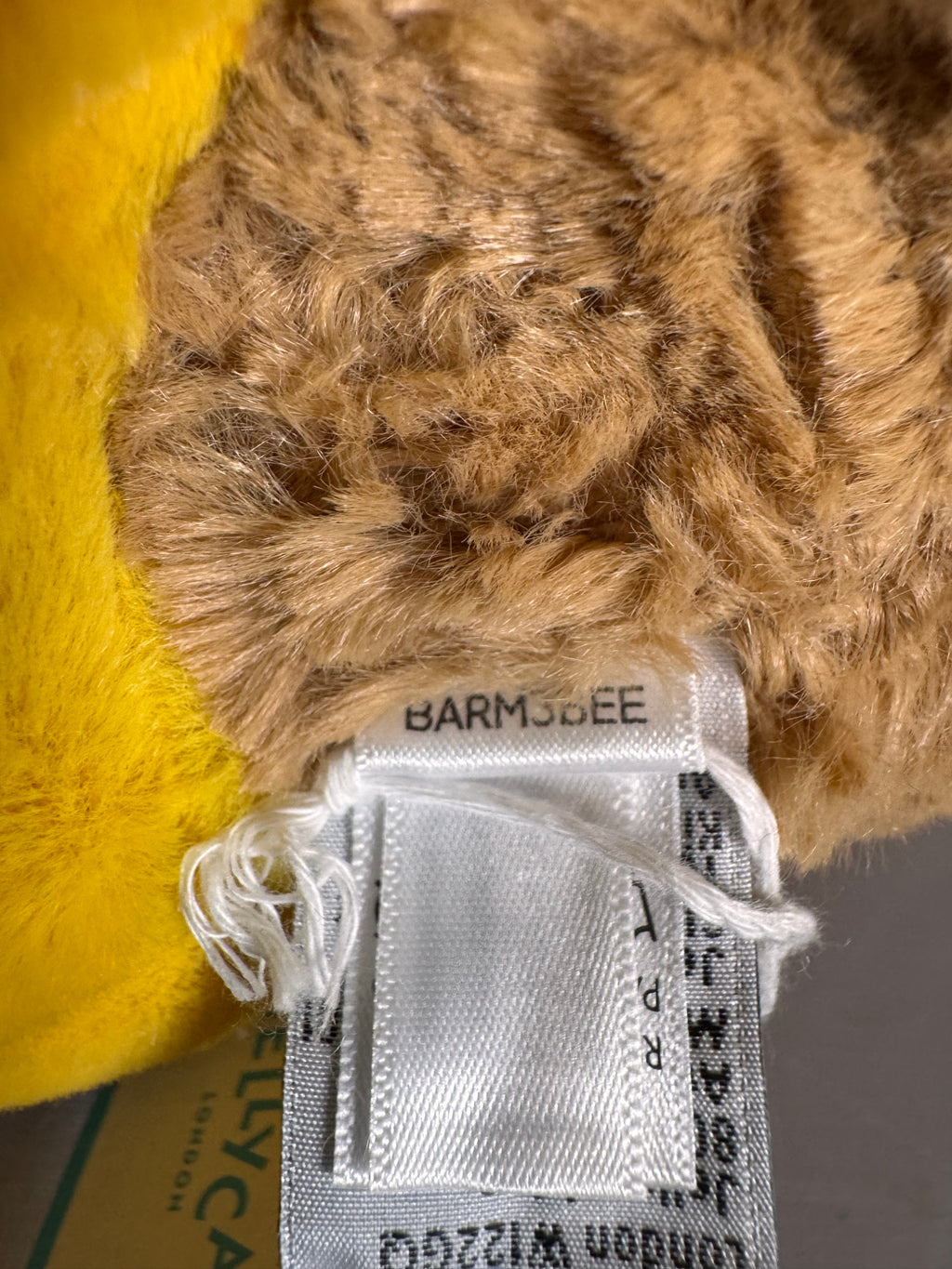 Jellycat Bartholomew Bear “Bumblebee”